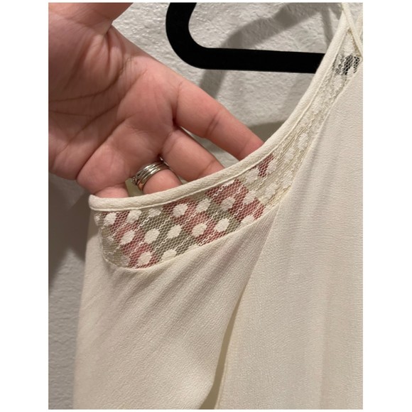 AAKAA Cream Off Shoulder Long Sleeve - Picture 4 of 8